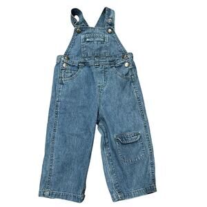 John Deere Denim Overalls – Size 18M – Heritage Farm‑Core